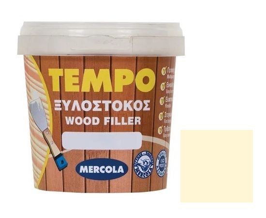 Шпаклевка для дерева Evochem Tempo Wood Filler 200 г натуральная