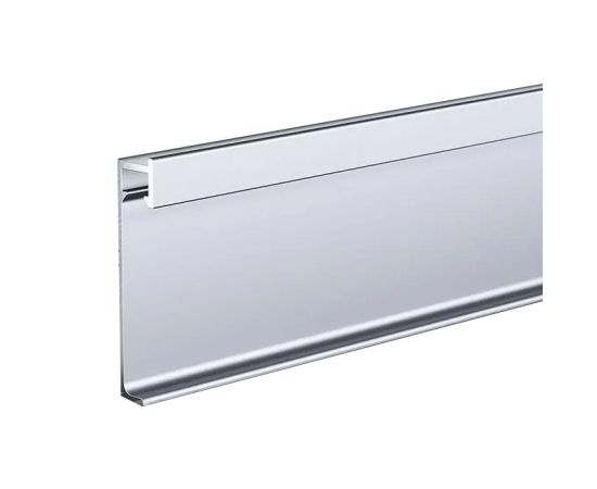 Skirting board from aluminum Profil Center LED Best Deal 5/80 2500x80x12 mm silver