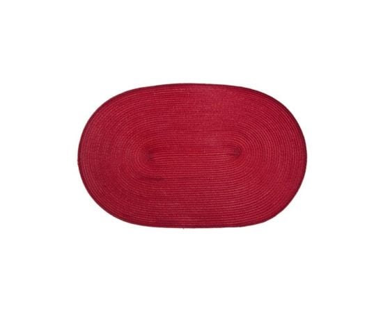 Dish mat Ambition Fusion Fresh red 45 x 30 cm oval