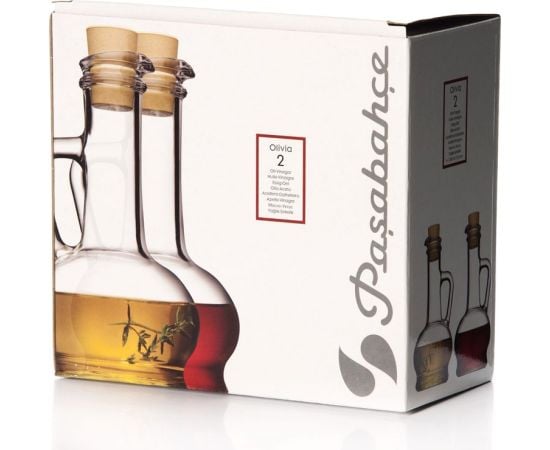 Decanter set for oil and vinegar Pasabahce 80109 Olivia 2 pc 260 мл