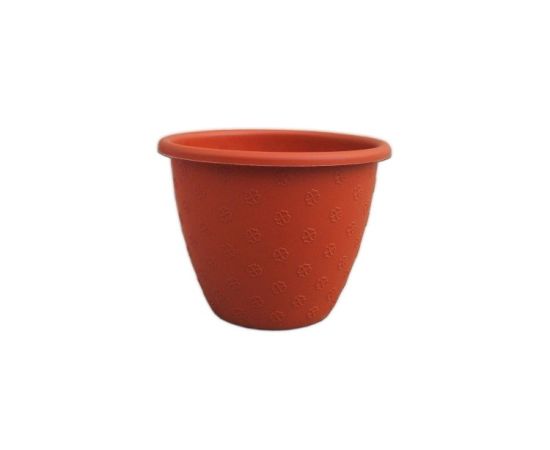 Flower Pot Plastic with a stand Aleana Verona 35x27 terracotta