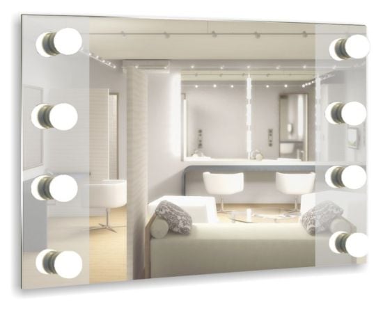 Makeup Mirror Silver Mirrors Merlin 800x600 mm