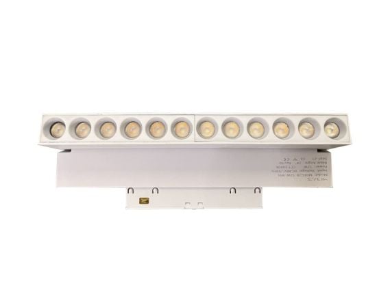 სანათი ტრეკი MIRAS LED MRFG20-12W-WH 3000K