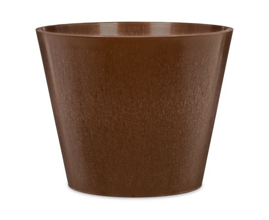 Pot plastic outside Scheurich 265/40 PURISTA+ WALNUT