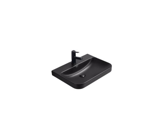 Furniture washbasin Pate 9595B(50)MB Matt black