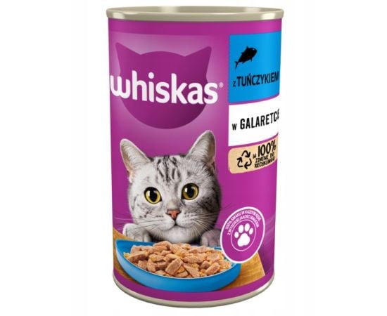 Cat food Whiskas tuna in jelly 400g