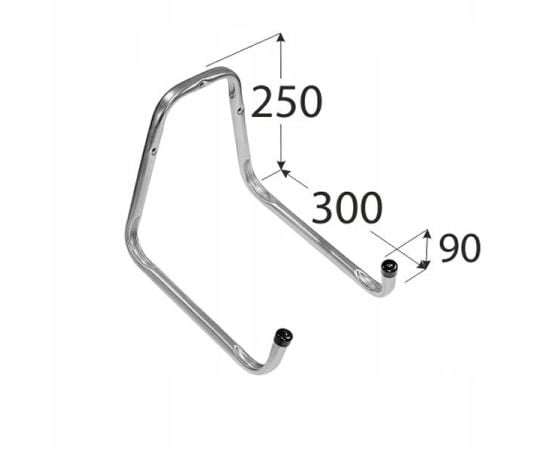Крюк универсальный Domax HO300 250x300x90 мм