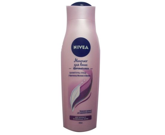 Шампунь Nivea молочко для волос здоровый блеск 250 мл