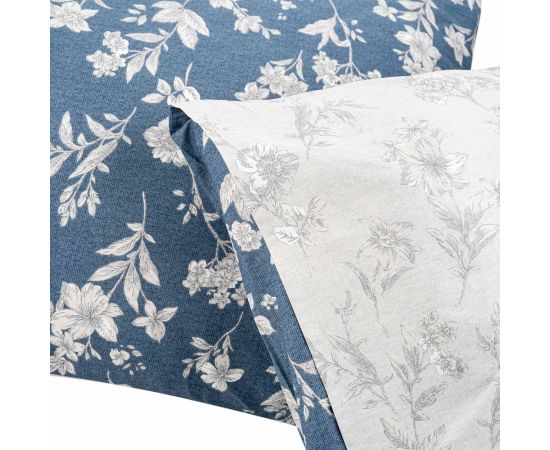 Bed linen set Ardesto Gloria ART2022FB 100%cotton 200x220cm blue