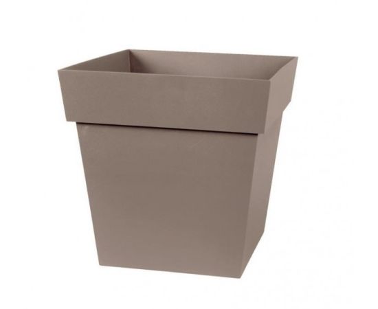 Пластиковый горшок EDA Plastiques POT TOSCANE CARRE 49,5x49,5x52,5см 87л