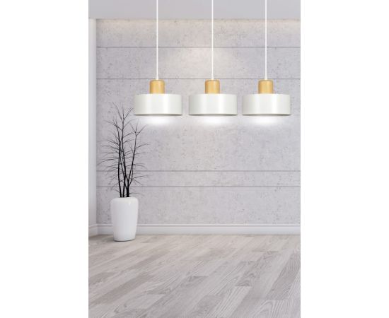 Pendant EMIBIG Torin 3 E27 3x MAX 60W white