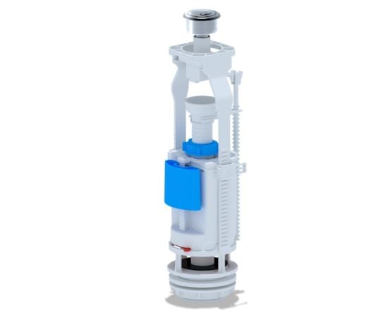 Drain valve with double chrome button ANI PLAST WC7050CEU