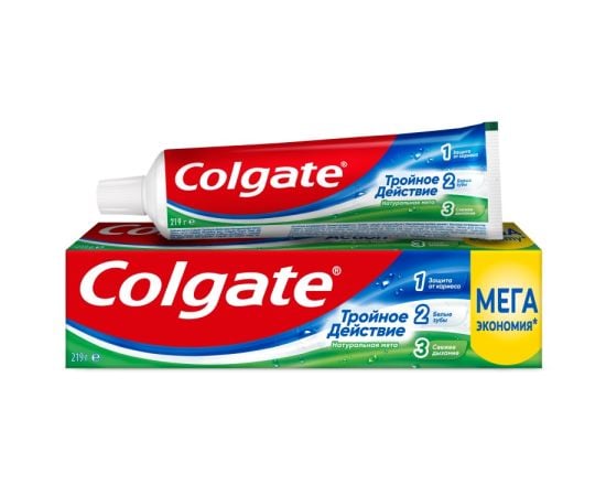 Зубная паста COLGATE тройное действие 150 мл