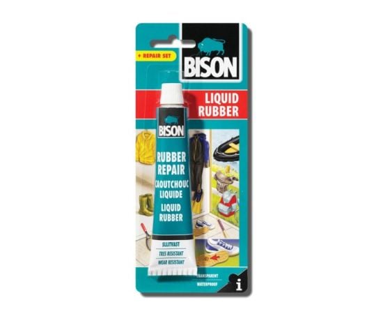 Glue Bison Liquid rubber 6308252 50 ml transparent