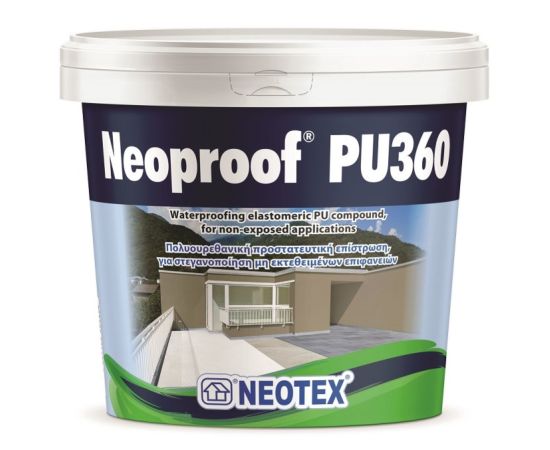 ჰიდროიზოლაცია ფილებისთვის Neotex Neoproof PU360 1 კგ