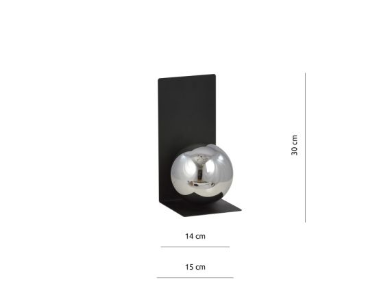 Wall lamp EMIBIG FORM 6 E14 1x MAX 60W black