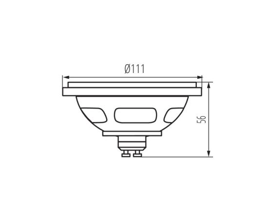 Светодиодная лампа Kanlux ES-111 LED SL/WW/W 2700K 11W GU10