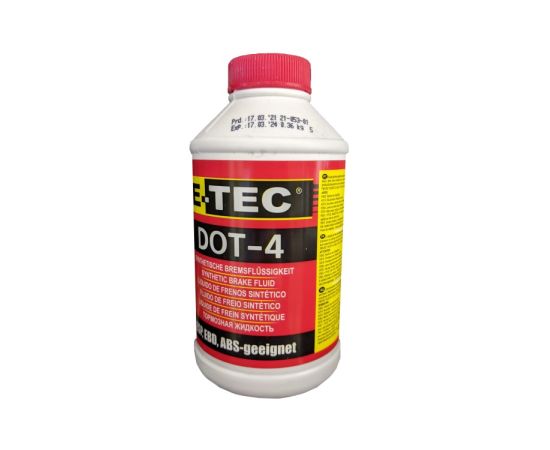 სამუხრუჭე სითხე E-tec Dot-4 375 მლ