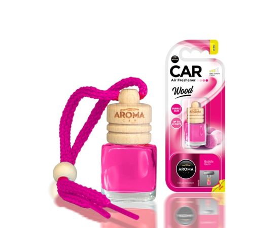 Ароматизатор Aroma Car Wood Bubble Gum 6ml