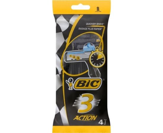 Одноразовые бритвы BIC Action 3