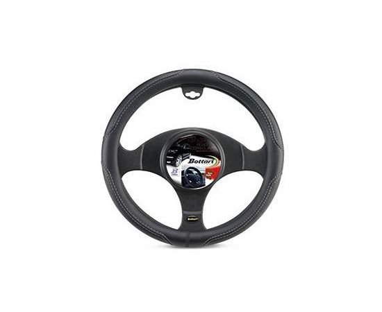 Steering wheel pad Bottari 35-37 cm Black Gray Small 16341