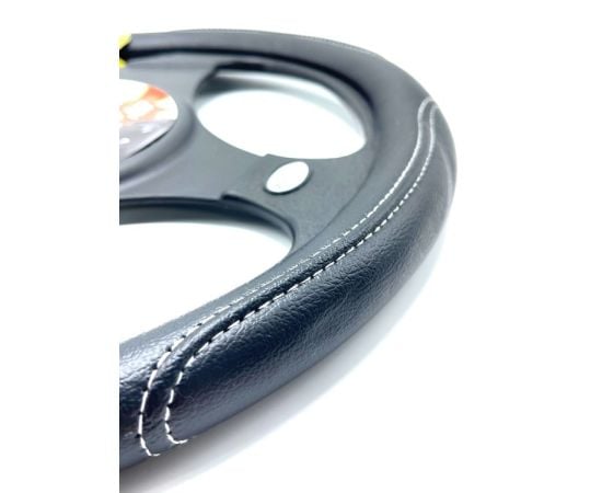 Steering wheel pad Bottari 35-37 cm Black Gray Small 16341