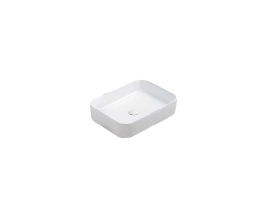 Washbasin Pate Square 78537C(50) Glossy white