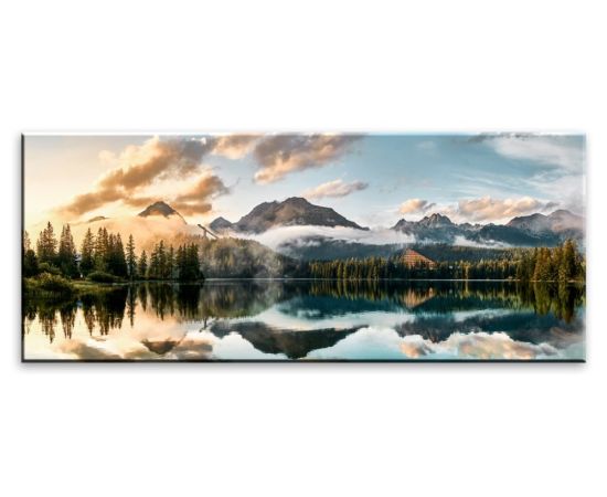 Картина Styler GL484 LAKE IN TATRA GL-14334 50X125 см