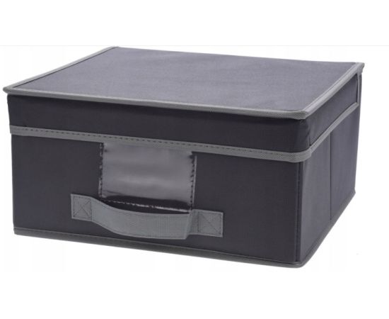 Storage box Koopman WITH FLIP LID GRAY