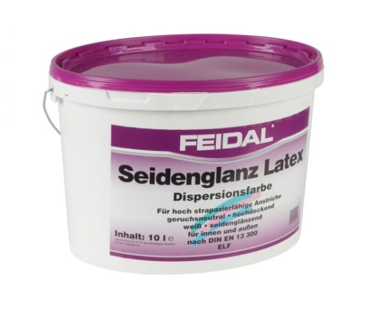 საღებავი Feidal Seidenglanz Latex 10 ლ