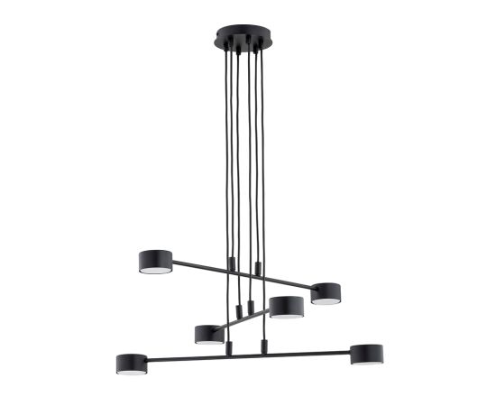 Chandelier EMIBIG MODUS 6 Gx53 h1000 L700 black 1339/6