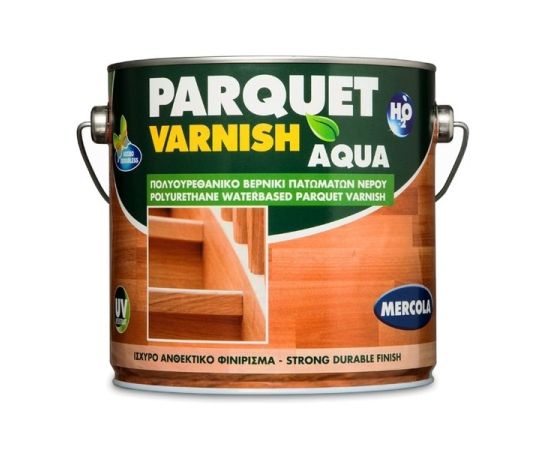 პარკეტის ლაქი Evochem Parquet Varnish Aqua Satin 2.5 ლ