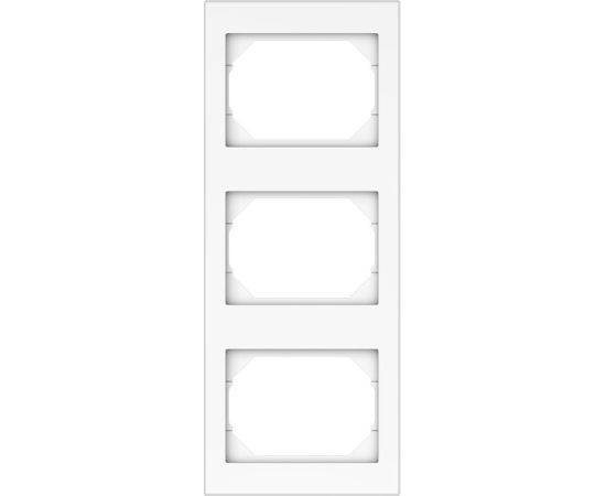 Frame vertical Vilma RV03 ww 3 sectional white