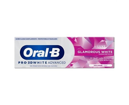 Зубная паста Oral-B Pro 3DW Lux white 75 мл