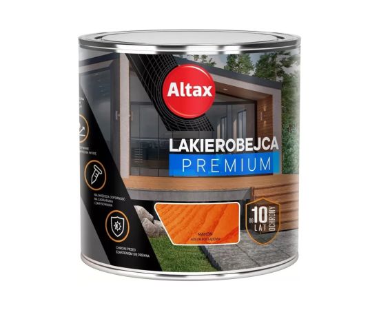 Azure thick-layer Altax Premium 0.25l mahogany