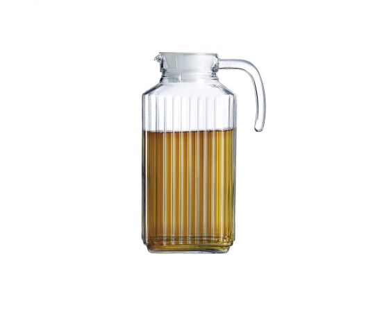 Glass carafe with a plastic lid Luminarc QUADRO 270264 1,7l