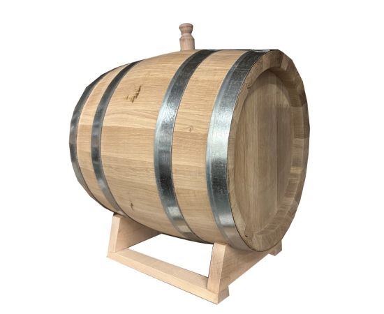 Oak barrel with stand 20 l