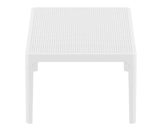 Coffee table white Sky Pearl 100x40x60 cm