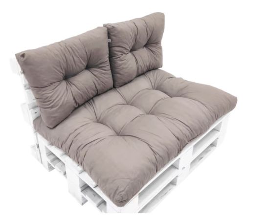 Cushion D001-24PB 2 pcs gray