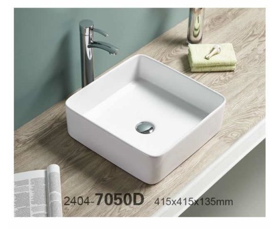 Washbasin Pate Square 7050D Glossy white