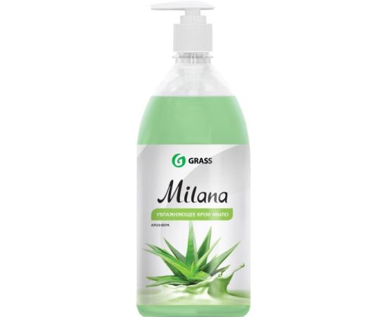 Liquid cream-soap Grass "Milana" aloe vera 1 l