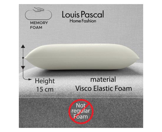 ბალიში Louis Pascal Visco elastic foam Collagen 40x60 სმ