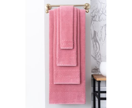 Полотенце ARYA 50x90 Miranda Armo Pembe розовый