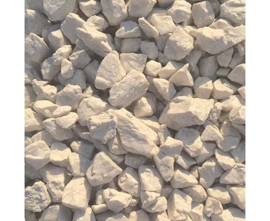 Decorative painted stone white 1kg