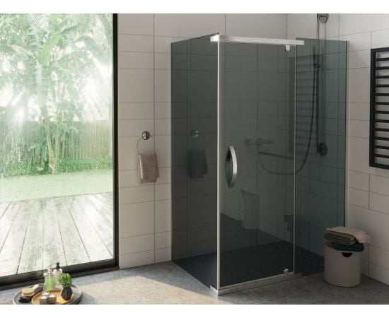 Shower enclosure Alex Baitler AB244-120 120x90x200 cm darkened