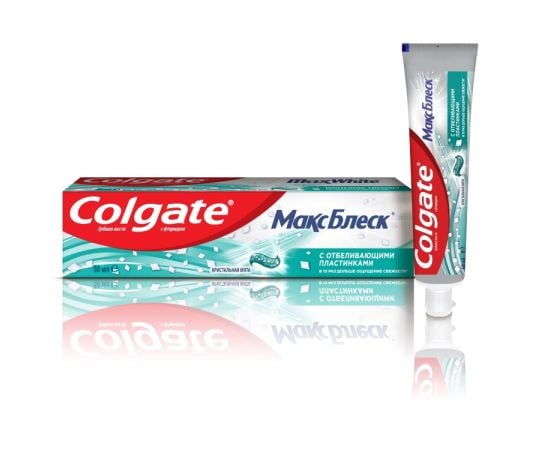 Зубная паста COLGATE max white crystal mint 50 мл.