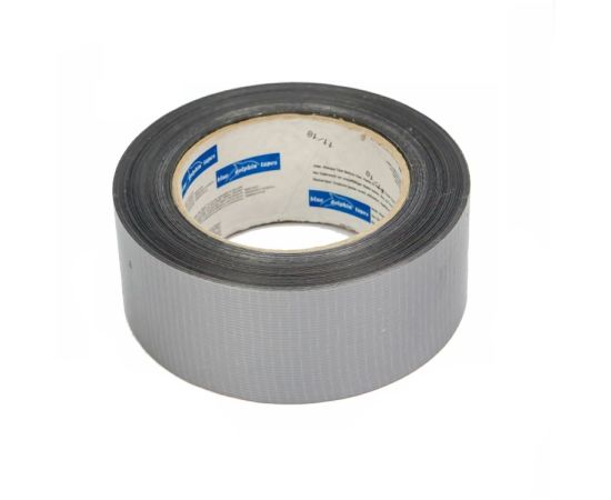 Reinforced tape Blue dolphin silver 48 mm 10 m