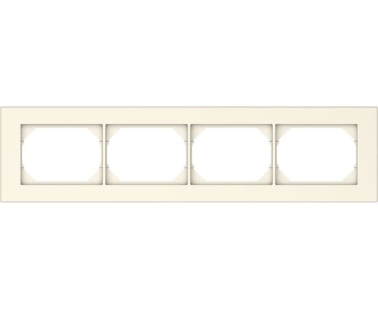 Frame horizontal Vilma R04 iv 4 sectional ivory