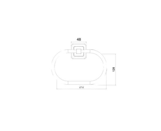 Towels ring Tema Local Ring Towel Bar 71508