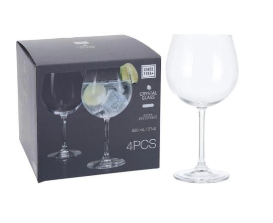 ჭიქა Koopman GIN TONIC 620მლ 4ც